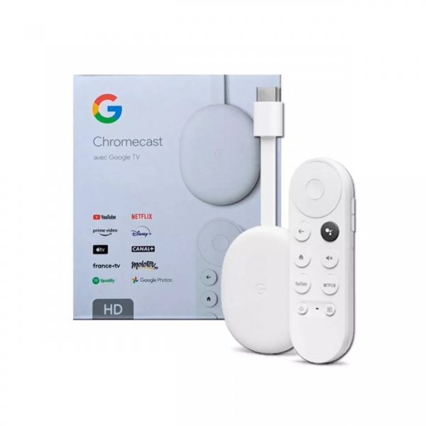 Chromecast 4 Generación  ( con control remoto )